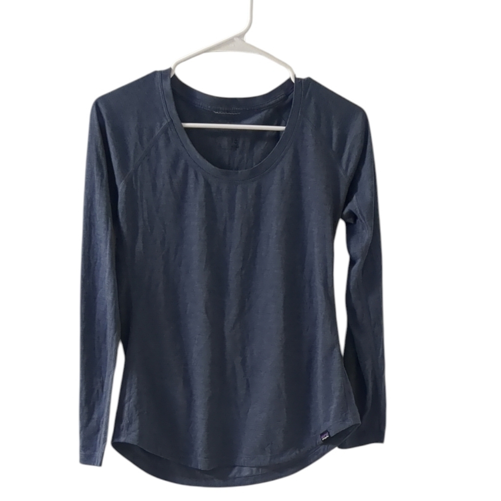 Patagonia Capilene Cool Trail Long Sleeve Shirt XS – Classic Navy - Picture 3 of 6